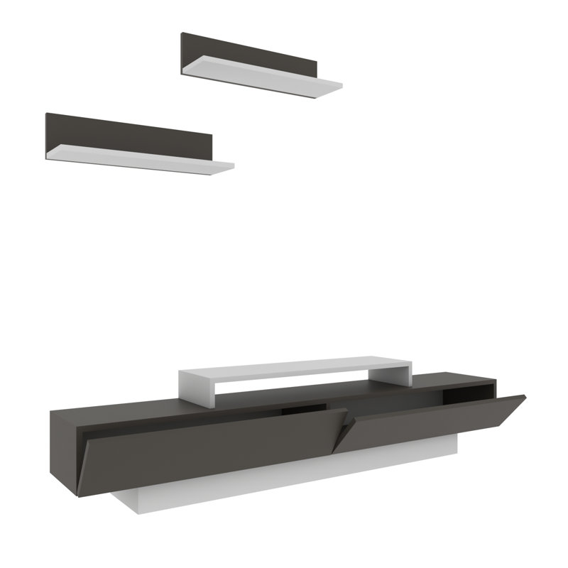 Orren Ellis Pritts TV Stand for TVs up to 75" & Reviews Wayfair